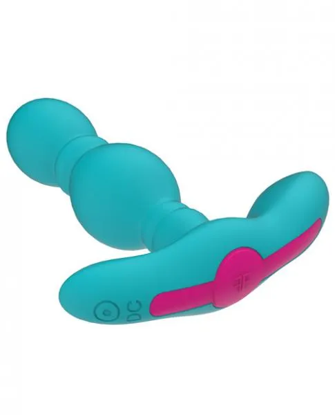 Anal Femmefunn Vibrating Butt Plug Turquoise Blue FemmeFunn