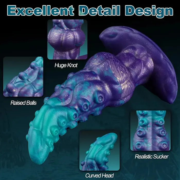 Anal OOTYEMO Fantasy Tentacle Silicone Butt Plug