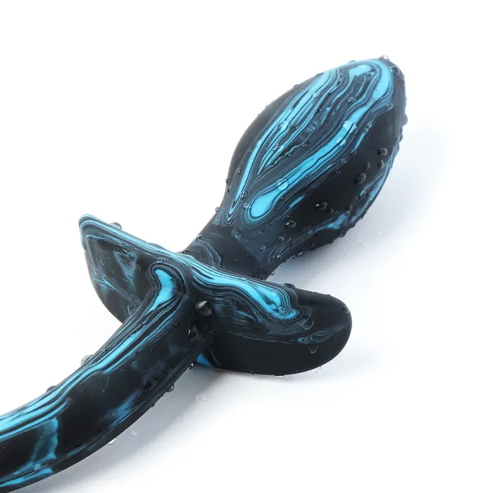 Anal Plesur Company Butt Plug Dog Tail Flexible Silicone Plug