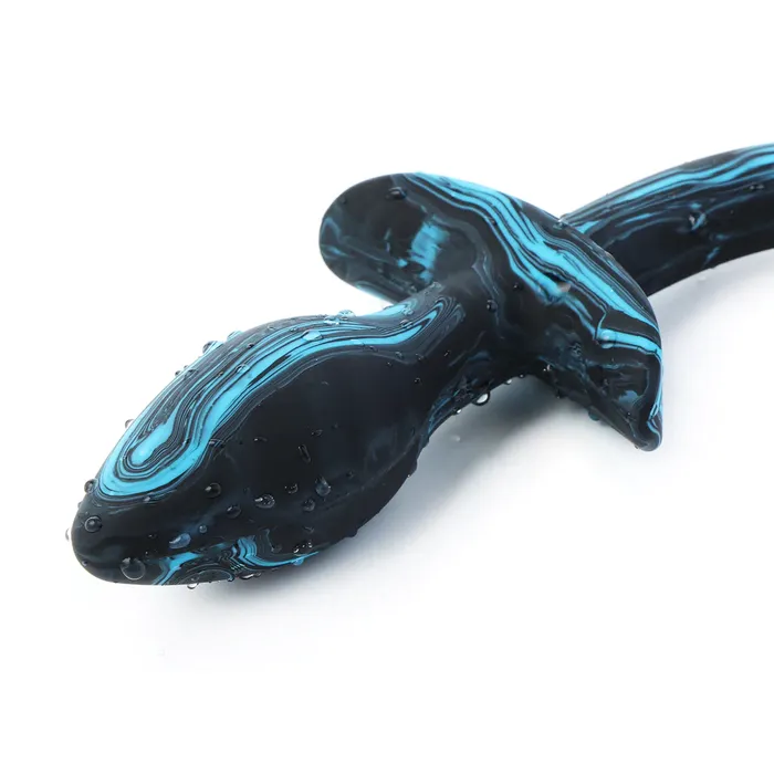 Anal Plesur Company Butt Plug Dog Tail Flexible Silicone Plug