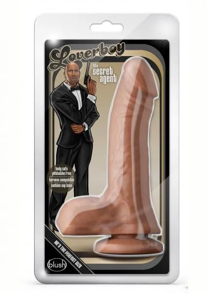 Blush Dildos Loverboy The Secret Agent Mocha