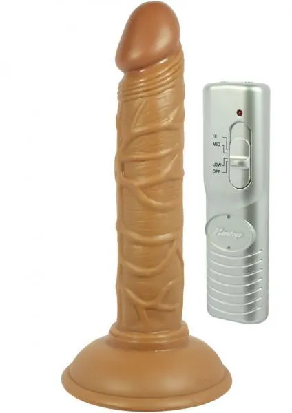 Dildos Latin American Mini Whopper 5 Inches Straight Dong Brown All American Whopper