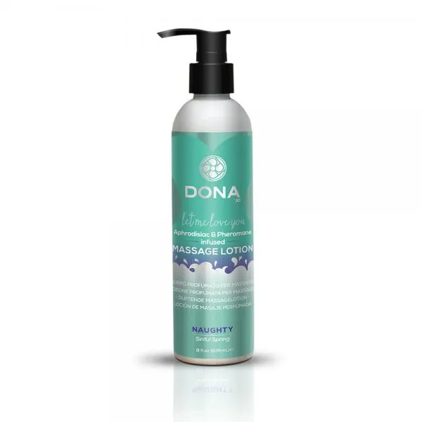 Dona Couples Dona Massage Lotion Naughty Sinful Spring 8oz