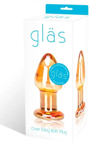 Glas Anal Glas Over Easy Glass Butt Plug Glas Anal Glas Over Easy Glass Butt Plug