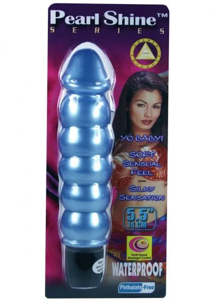 Golden Triangle Anal Pearl Shine Beaded 55 Inch Blue Waterproof Golden Triangle Anal Pearl Shine Beaded 55 Inch Blue Waterproof