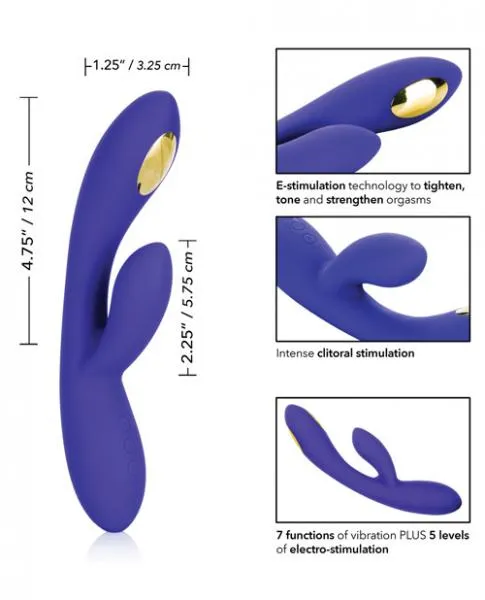Impulse Intimate E Stimulator Dual Wand Purple Impulse Vibrators Impulse Intimate E Stimulator Dual Wand Purple Impulse Vibrators