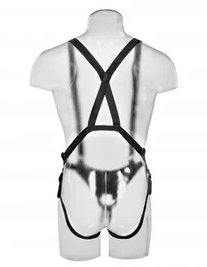 King Cock Dildos King Cock 12 Inches Hollow Strap On Suspender Beige King Cock Dildos King Cock 12 Inches Hollow Strap On Suspender Beige