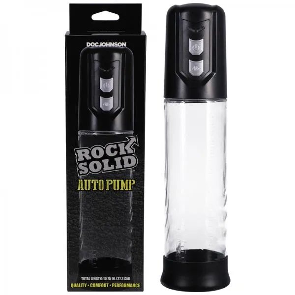 Rock Solid Auto Pump BlackClear Seductucom Anal