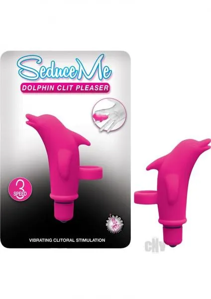 Seduce Me Female Sex Toys Seduce Me Dolphin Clitoral Pleaser Pink Finger Vibrator Seduce Me Female Sex Toys Seduce Me Dolphin Clitoral Pleaser Pink Finger Vibrator