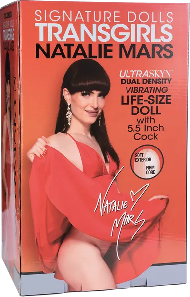 Signature Dolls TransGirl Natalie Mars Vanilla Doc Johnson Dildos