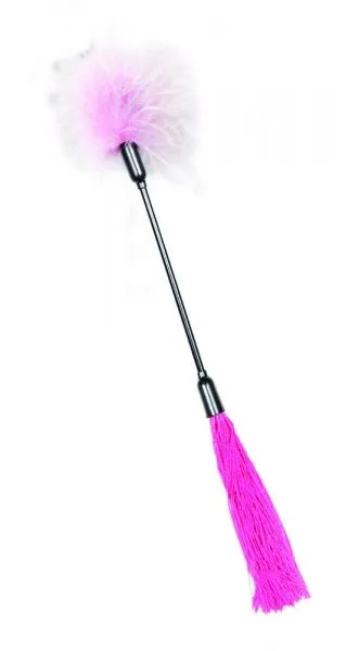 Sportsheets Vibrators Whipper Tickler Pink And White