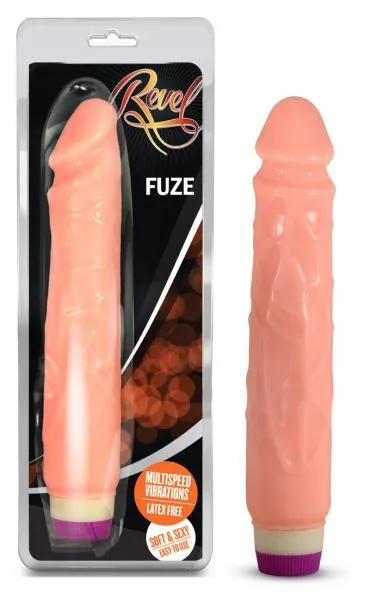Vibrators Revel Revel Fuze Beige Vibrating Dildo Vibrators Revel Revel Fuze Beige Vibrating Dildo
