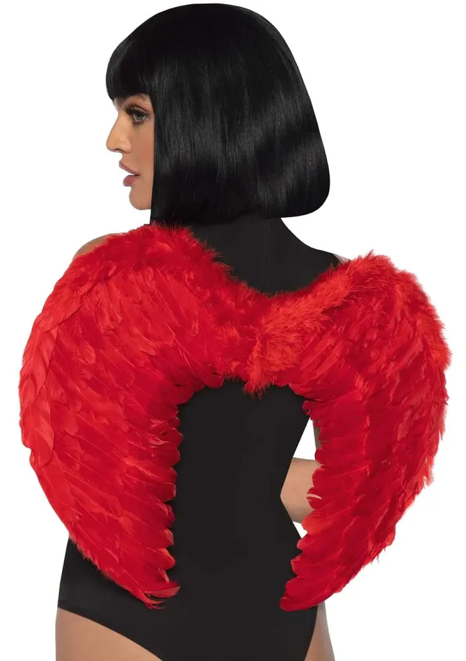 Leg Avenue Vibrators Feather Costume Wings