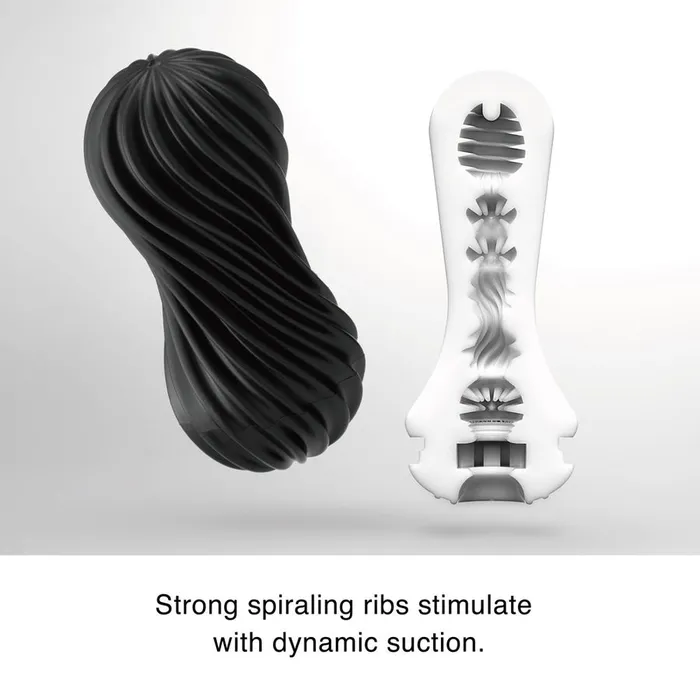 Tenga Male Sex Toys Tenga Flex Stroker Rocky Black
