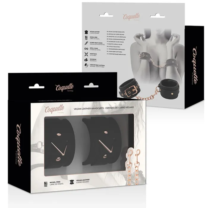 Anal 1Sexy Coquette Luxury Wrist Restraints Black