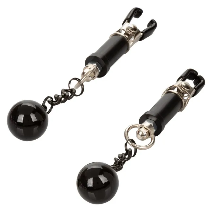 California Exotic Female Sex Toys Nipple Grips Weighted Twist Nipple Clamps California Exotic Female Sex Toys Nipple Grips Weighted Twist Nipple Clamps