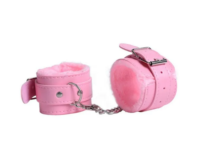Flexible Fluffy ankle Restraints Extasy Female Sex Toys