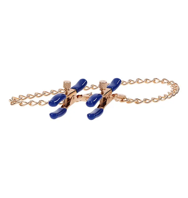 Nipple Clitoral Toys Sex Mischief Cougar Chained Nipple Clamps