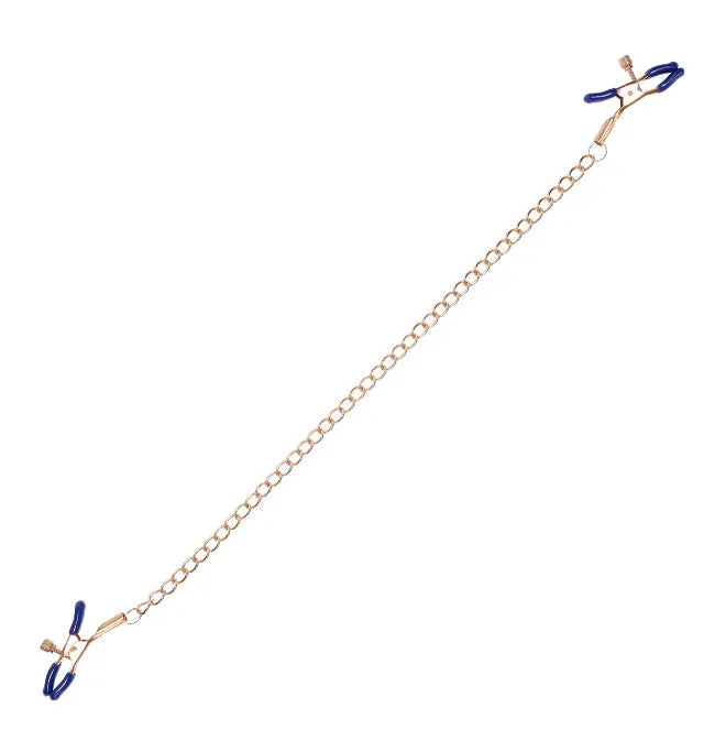 Nipple Clitoral Toys Sex Mischief Cougar Chained Nipple Clamps