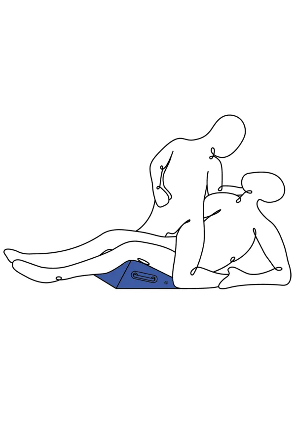 Pivot Inflatable Positioner Sportsheets Male Sex Toys