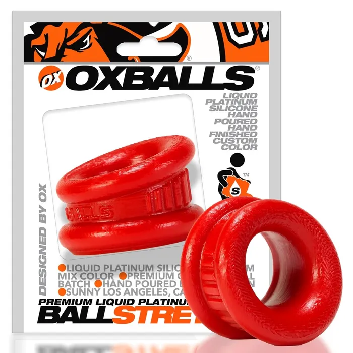 Vibrators OXBALLS NEO ANGLE ballstretcher RED