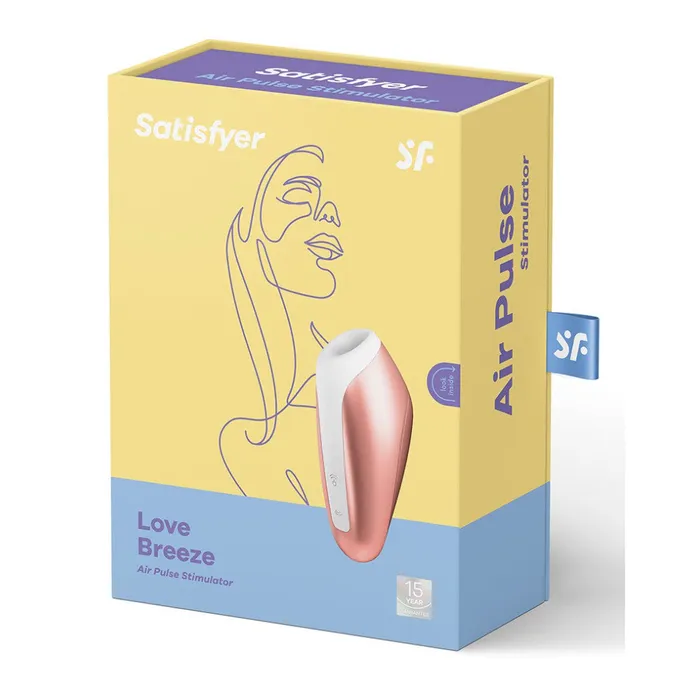 Vibrators Satisfyer Satisfyer Love Breeze Clitoral Stimulator Bronze