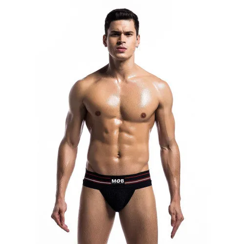 Adults Boutique Nicosia Anal Fetish Classic Wide Jockstrap BLACK Adults Boutique Nicosia Anal Fetish Classic Wide Jockstrap BLACK
