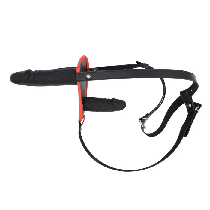 BDSM Double Dildo Strap On Harness Adjustable BEIXIANG Female Sex Toys