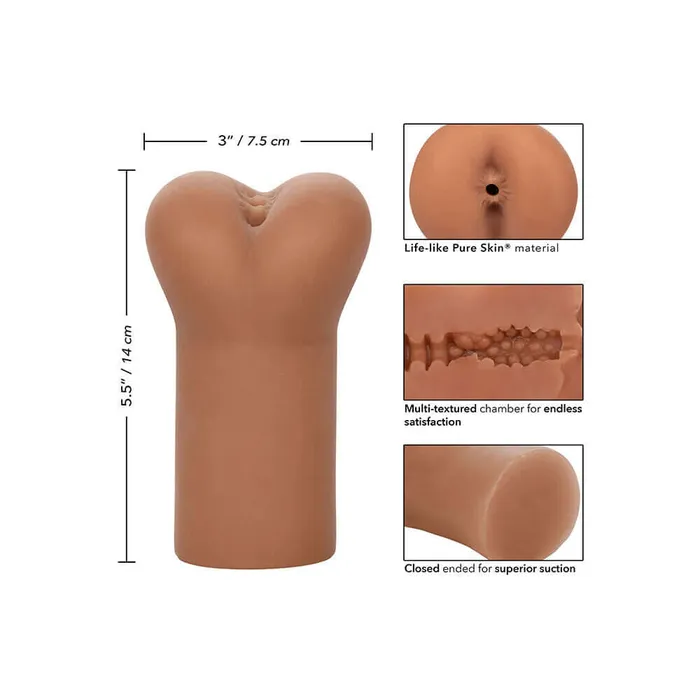 California Exotic Boundless Anus Masturbator Flesh Brown Male Sex Toys California Exotic Boundless Anus Masturbator Flesh Brown Male Sex Toys