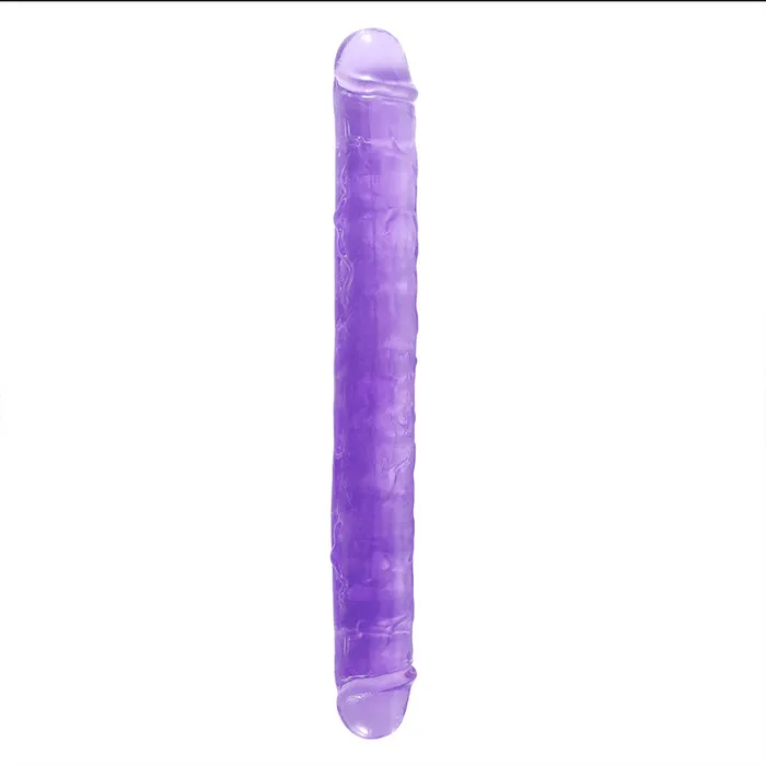 Dildos DAYU DY Crystal Double Penetration Dildo Purple 3 Size Optional