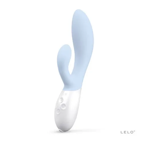 Lelo Ina 3 Rabbit Vibrator Seafoam Lelo Female Sex Toys