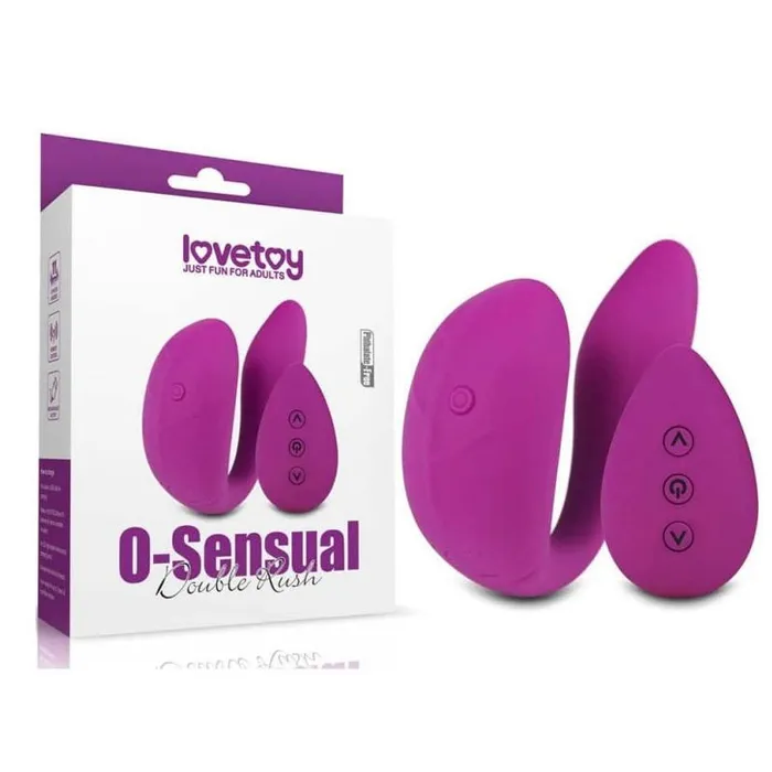 Lovetoy OSensual Double Rush Wearable Remote Control GSpot Vibrator LOVETOY Female Sex Toys