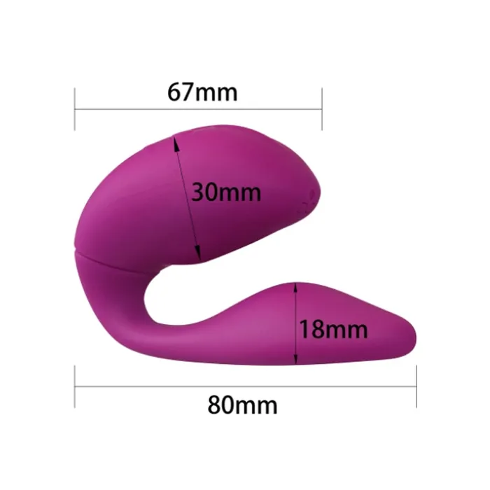 Lovetoy OSensual Double Rush Wearable Remote Control GSpot Vibrator LOVETOY Female Sex Toys