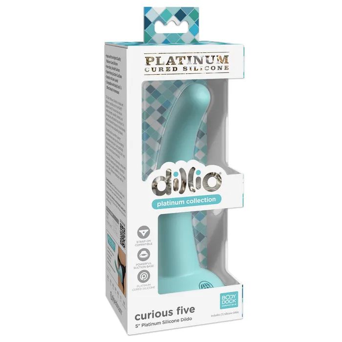 PipeDream Female Sex Toys Pipedream Dillio Platinum Curious Five