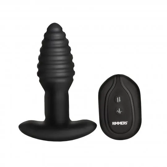 Sex On the Go ModelE Vibrating Rimming Plug with Remote Male Sex Toys