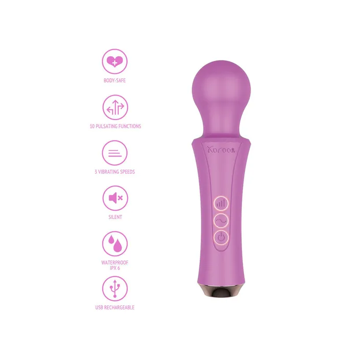 Xocoon Vibrators Xocoon The Personal Wand Purple